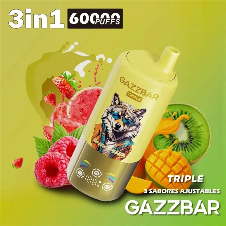 Raspberry watermelon & Mango peach & Strawberry kiwi